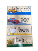 secondhand Melissa & Doug See & Spell Wooden Educational Board