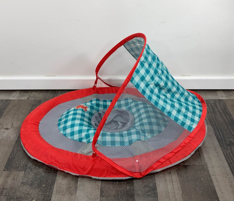 secondhand SwimWays Baby Spring Float Without Sun Canopy, Red