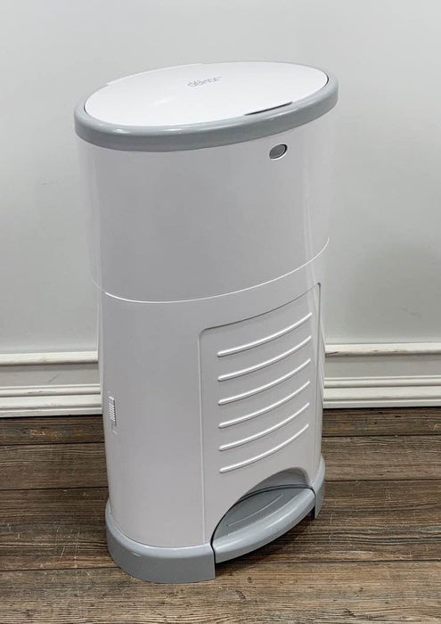 used Diaper Dekor Classic Diaper Pail, White