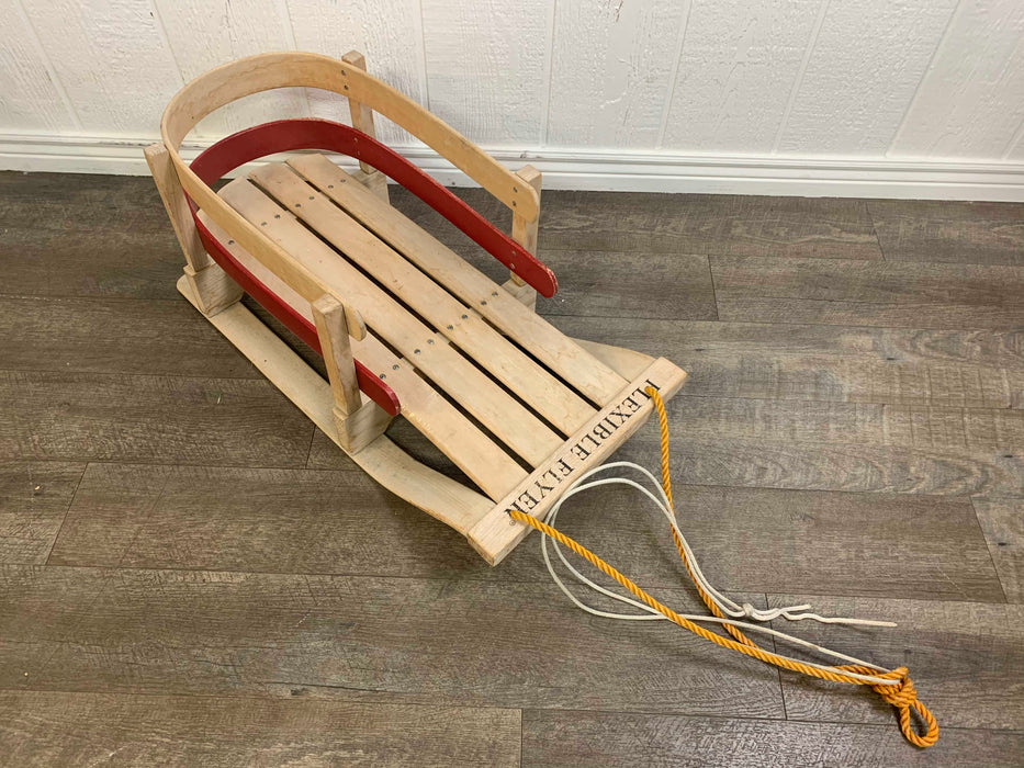 used Flexible Flyen Wooden Sled