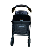 secondhand Wonderfold W4 Luxe Quad Stroller Wagon, Charcoal Grey with Black Frame, 2023