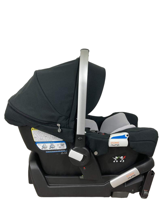 secondhand Stokke PIPA by Nuna Infant Car Seat, Black Melange, 2022