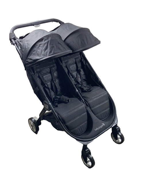 used Baby Jogger City Tour 2 Double Stroller, 2019, Jet