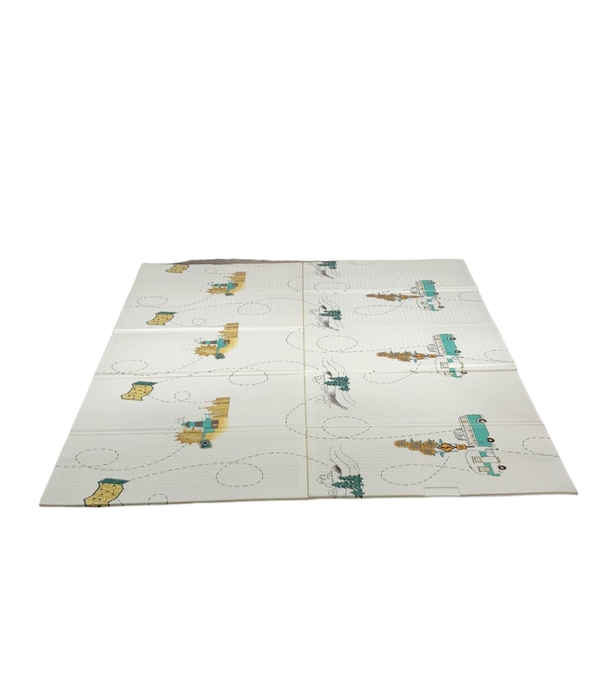 secondhand JumpOff Jo Large Waterproof Foam Padded Playmat, Road Trip