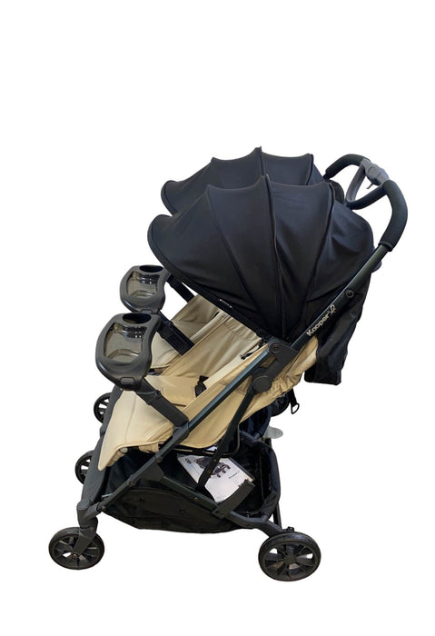 secondhand Joovy Kooper X2 Double Stroller, Sand, 2021