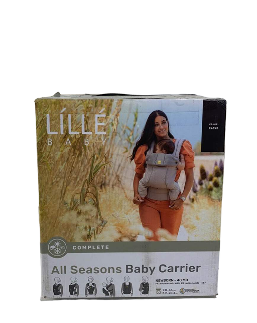 used Lillebaby Complete All Seasons Baby Carrier, Black