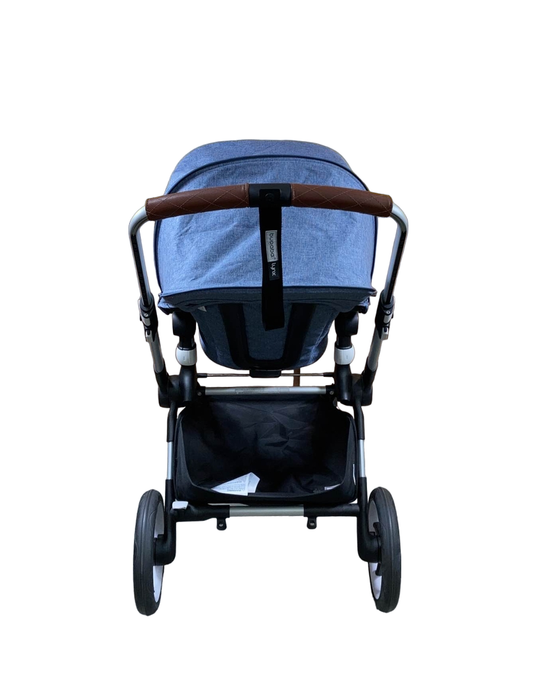 Bugaboo Lynx Stroller, Blue Melange, Blue Melange, Aluminum, 2020