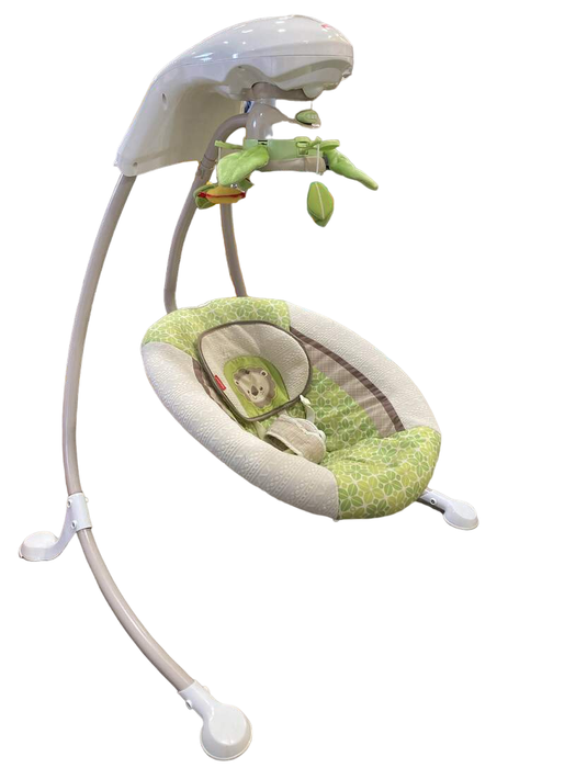 used Fisher Price Cradle 'n Swing, Rainforest