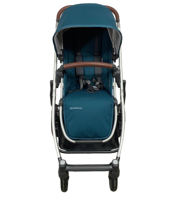 UPPAbaby CRUZ V2 Stroller, Finn (Deep Sea), 2020