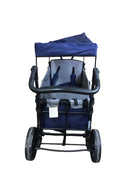 used Wonderfold X2 Push + Pull Double Stroller Wagon, 2019, Navy