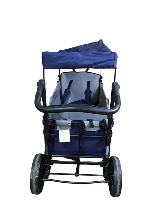 used Wonderfold X2 Push + Pull Double Stroller Wagon, 2019, Navy