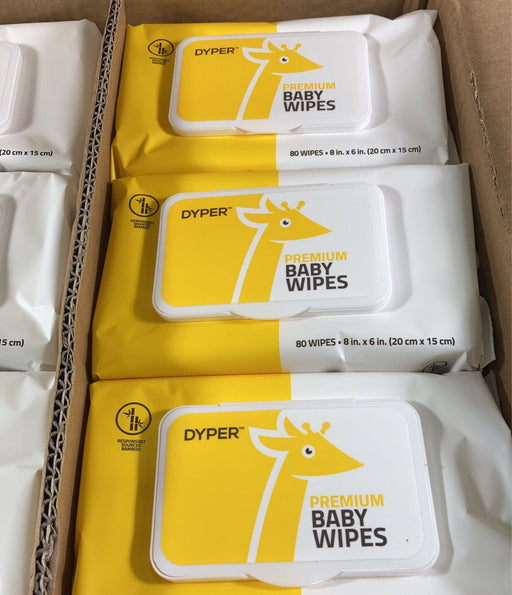 used DYPER Baby Wipes Mega Pack