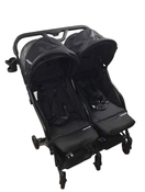 used Mompush Lithe Double Stroller, Black, 2022