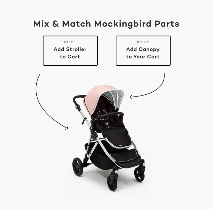 Mockingbird Replacement Seat for Single Stroller