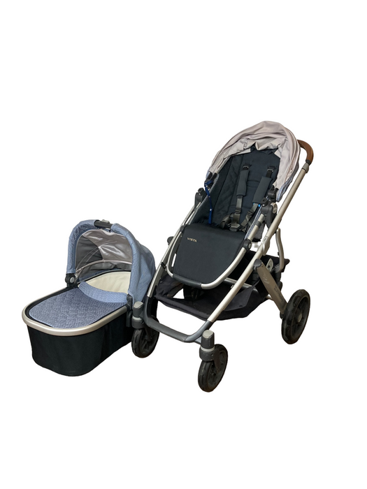 UPPAbaby VISTA Stroller, 2017, Gregory (Blue Melange)