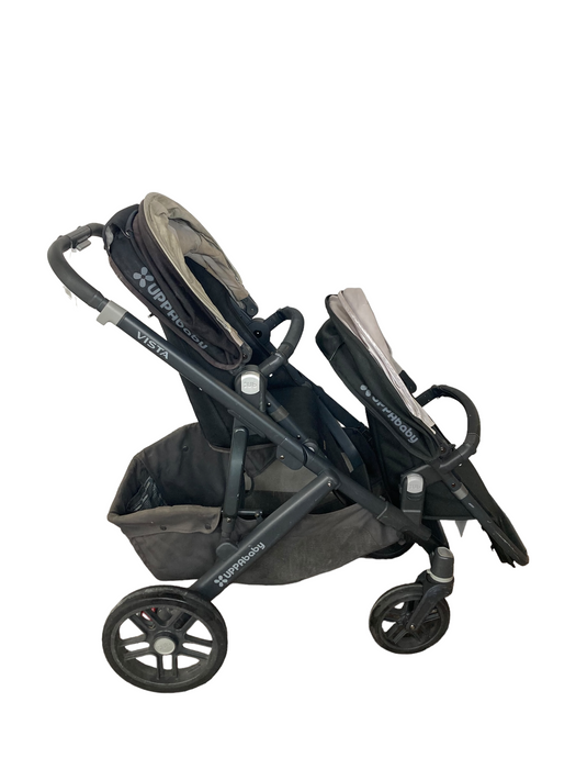 UPPAbaby VISTA Double Stroller, Jake (Black), 2019