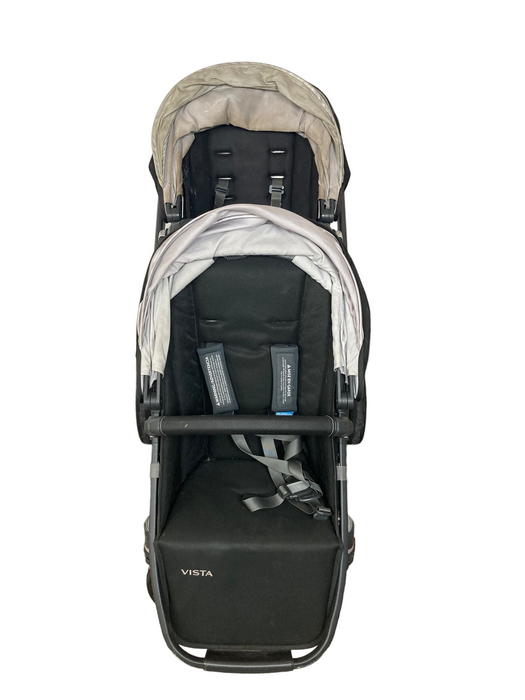 UPPAbaby VISTA Double Stroller, Jake (Black), 2019