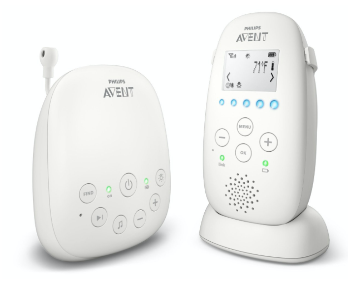 Philips Avent DECT Audio Baby Monitor,  SCD720/86