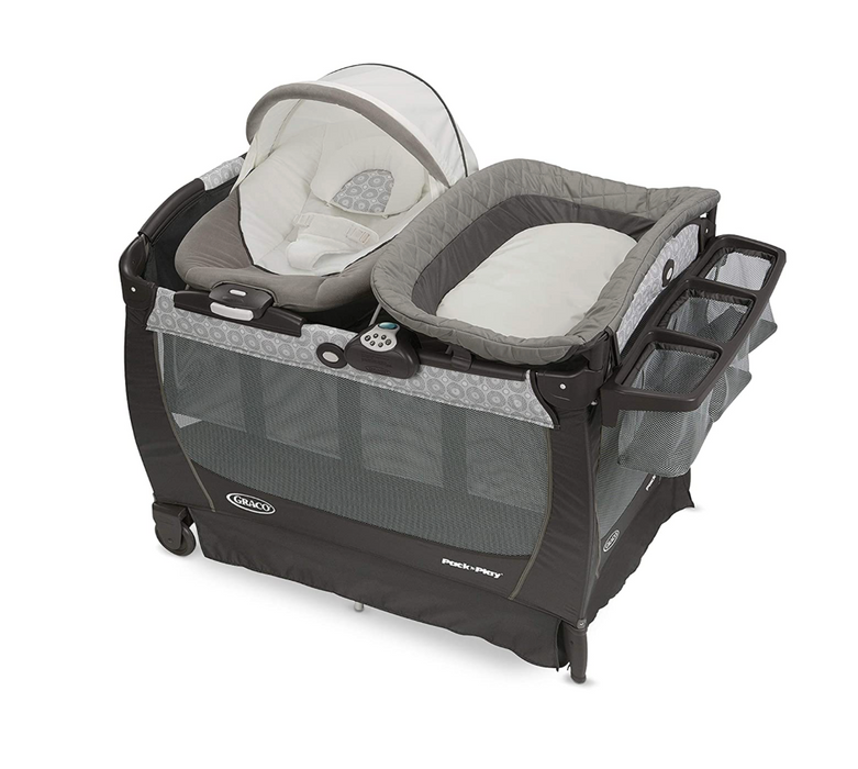 Graco Snuggle Suite LX Bassinet Changer, Abbington