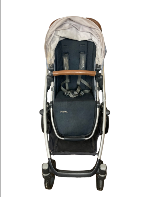 UPPAbaby VISTA Double Stroller, Gregory (Blue Melange), 2017