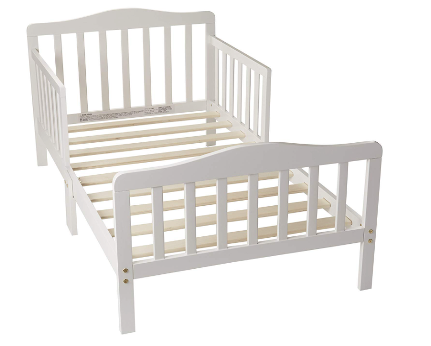 Orbelle Toddler Bed, French White, (Frame Only)