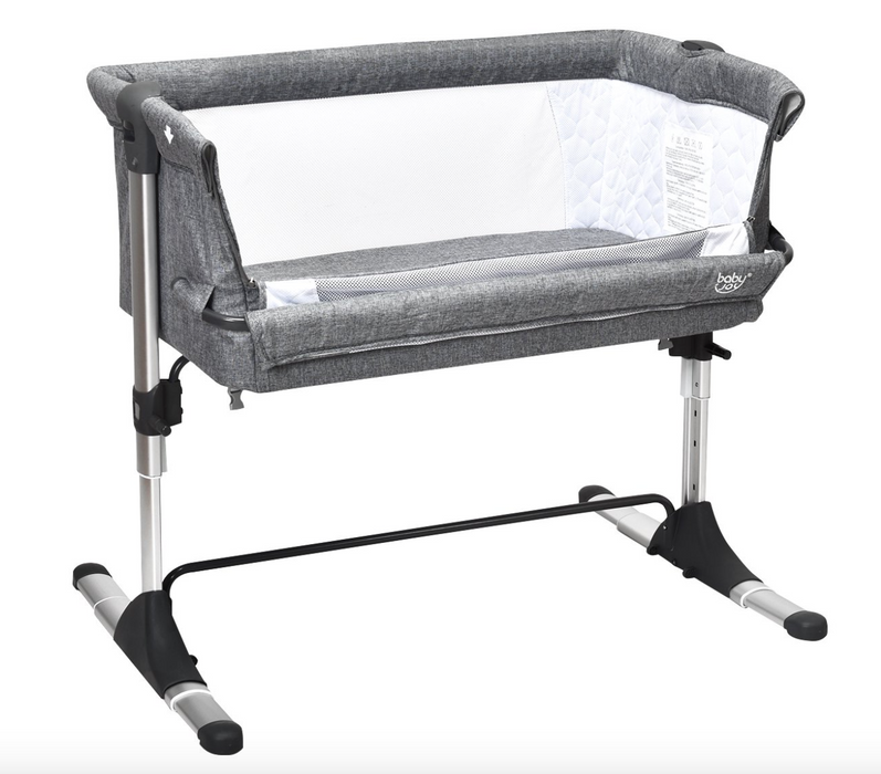 Baby Joy Baby Bedside Crib