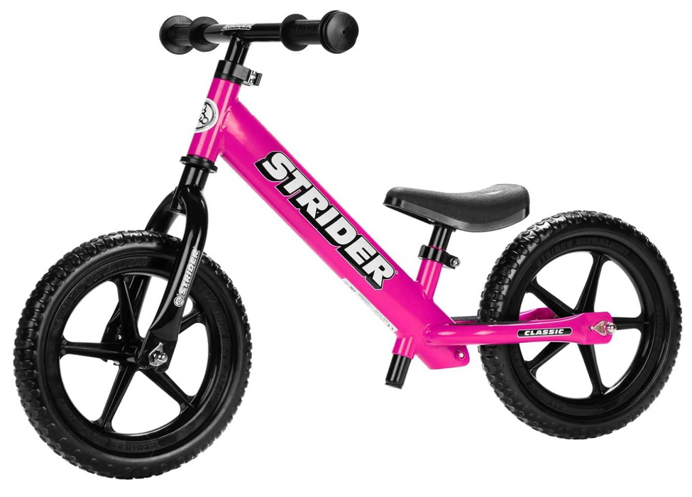 Strider Balance Bike 12” Classic, Pink