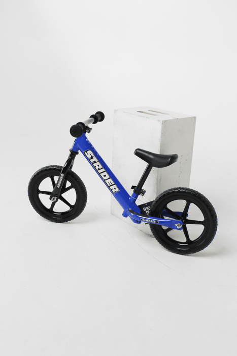 Strider Balance Bike 12” Classic, Blue