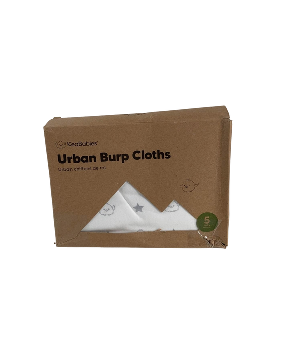 used KeaBabies Urban Burp Cloths