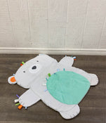 used Bright Starts Tummy Time Prop & Play Mat, Polar Bear