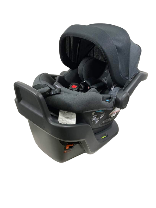 used UPPAbaby MESA MAX Infant Car Seat and Base, Jake Charcoal, 2022