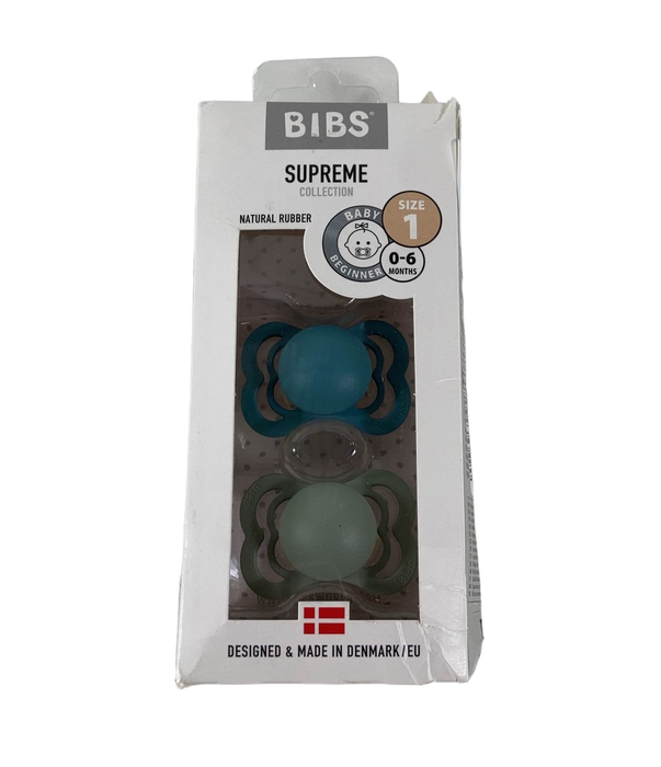 used BIBS 2-Pack Pacifiers, Size 1