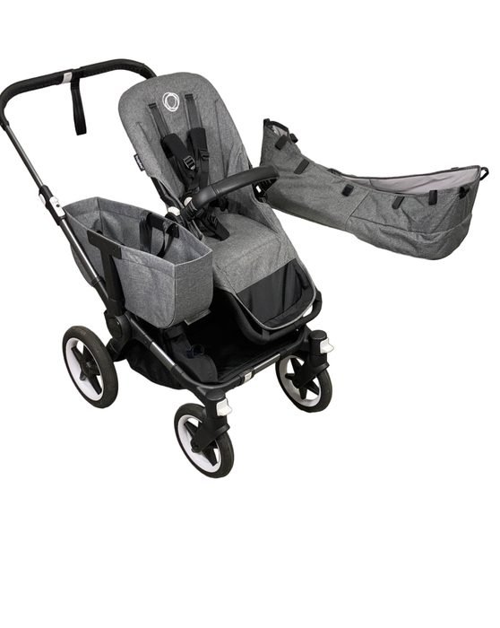 used Bugaboo Donkey 5 Stroller Mono, 2021, Grey Melange, Graphite