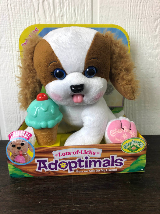 used Cabbage Patch Kids Lots-of-Licks Adoptimals, Cocker Spaniel