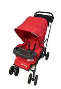 used Joovy Caboose Ultralight Graphite Stroller, 2021, Red