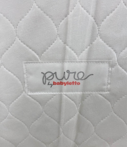 secondhand Babyletto Pure Core Mini Crib Mattress with Cover