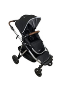 used Mockingbird Single to Double Stroller, 2023, Silver with Penny Leather, Windowpane, Black