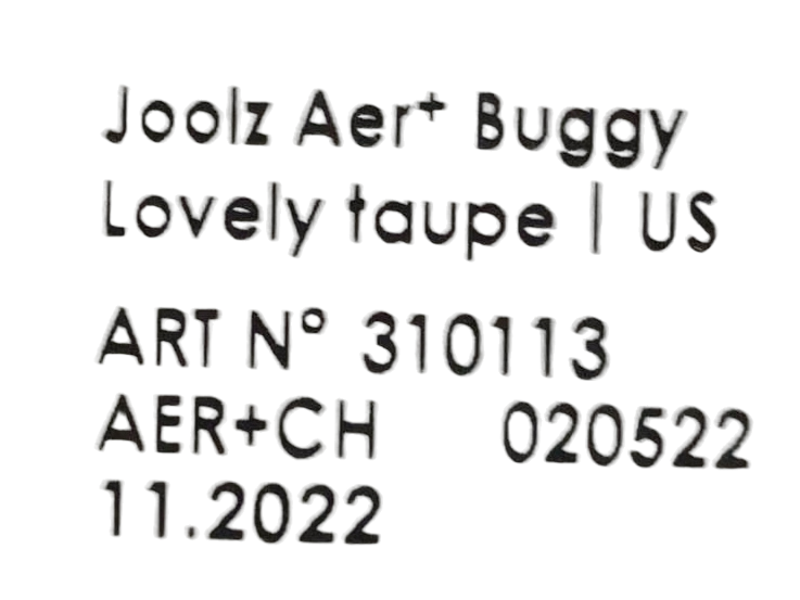 Joolz Aer+ Stroller, 2022, Lovely Taupe