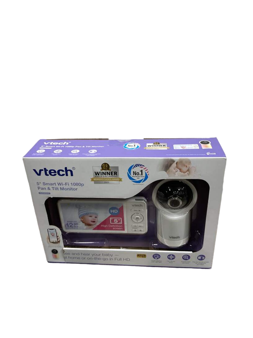 used VTech 5” Smart WiFi 1080p Pan & Tilt Monitor