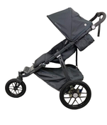 secondhand UPPAbaby RIDGE Jogging Stroller, 2021, Jake (Black)