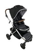 used Mockingbird Single to Double Stroller, 2023, Silver with Penny Leather, Windowpane, Black