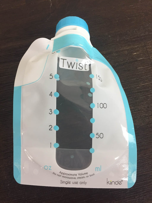 secondhand Kiinde Breast Milk Storage Twist Starter Kit