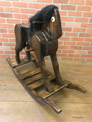 secondhand Handcrafted Amish Style Rocking Horse