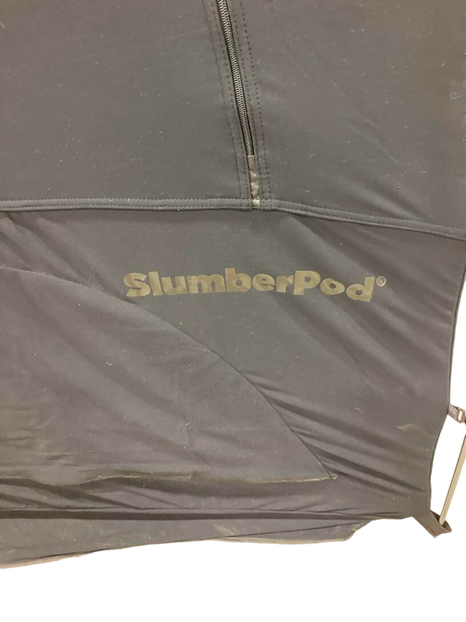 secondhand SlumberPod 3.0 Sleep Canopy, Black with Grey Accents