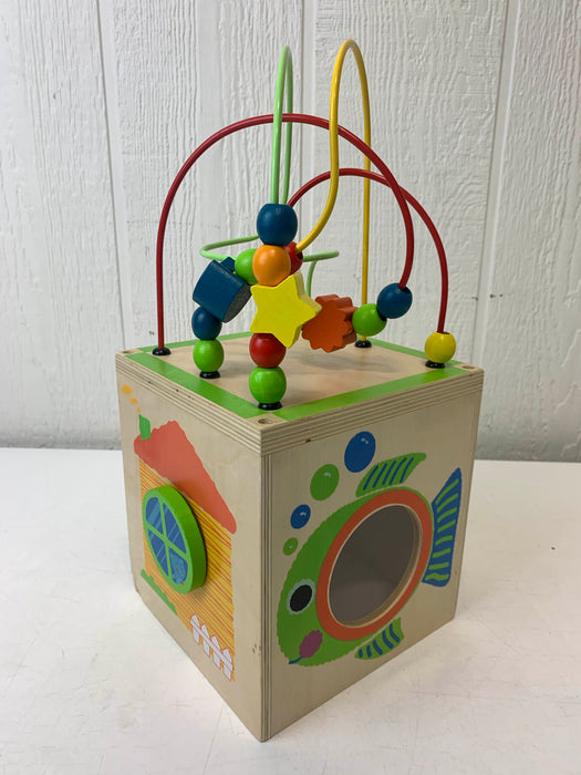 secondhand Young Explorers 5 in 1 Wooden Activity Center