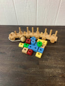 used Wooden Train Toy