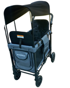 used Wonderfold W2 Original Multifunctional Double Stroller Wagon, 2023, Charcoal Gray