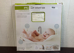 used Puj Foldable Baby Bathtub, White