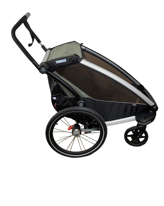 used Thule Chariot Lite Bike Trailer Stroller 1 Seat, Agave, 2021