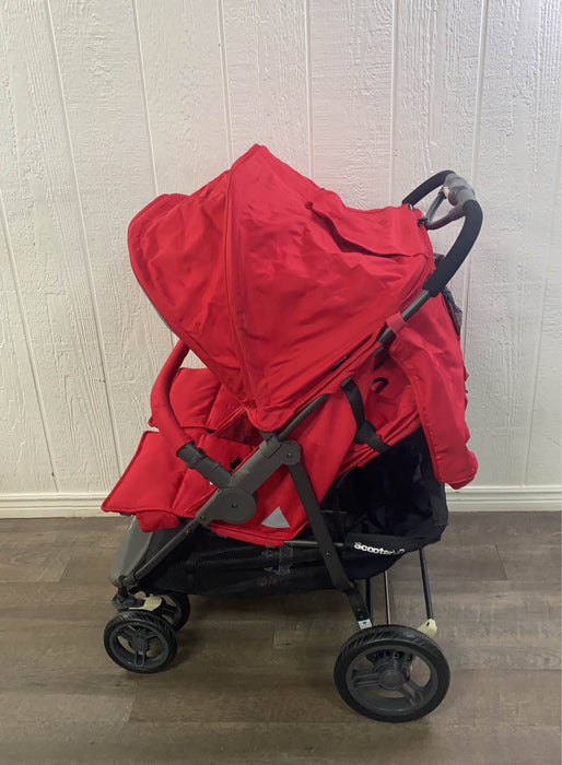 secondhand Joovy Scooter X2 Double Stroller, 2020, Red